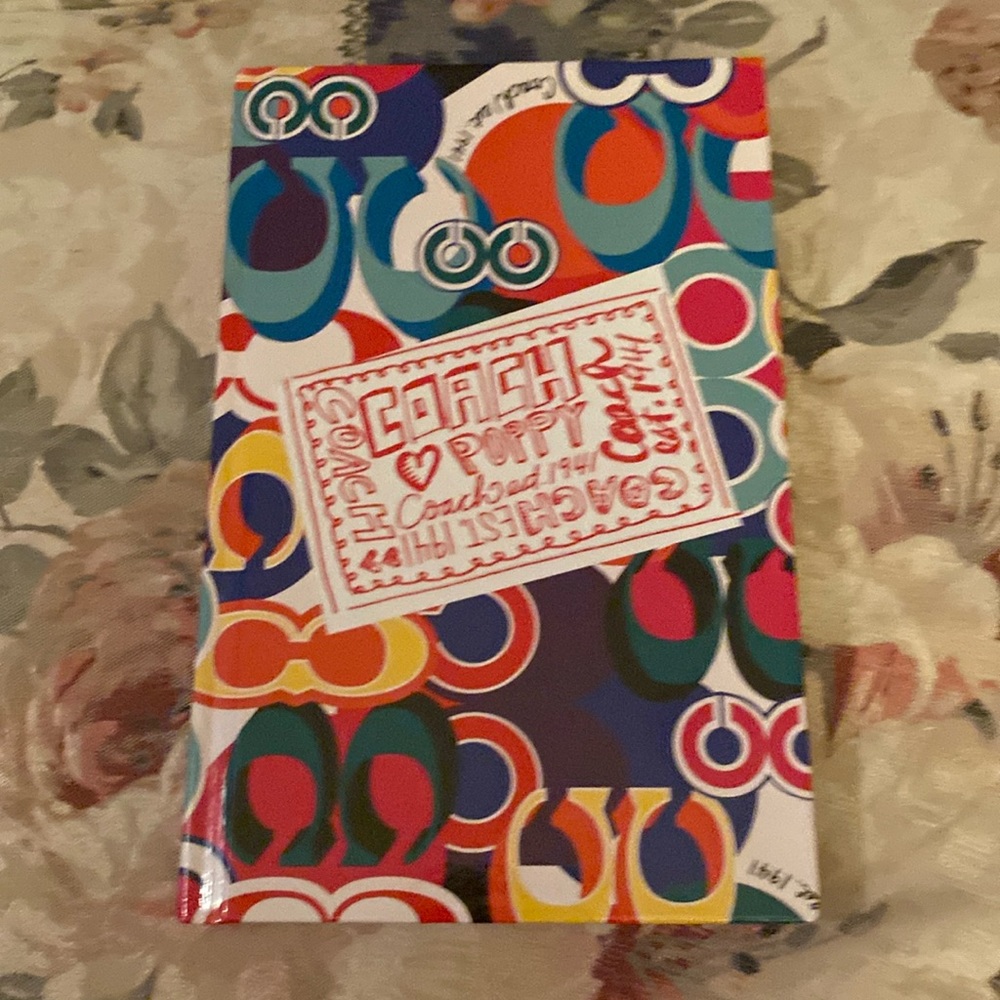 Coach Poppy Journal Writing Pad New Unlined